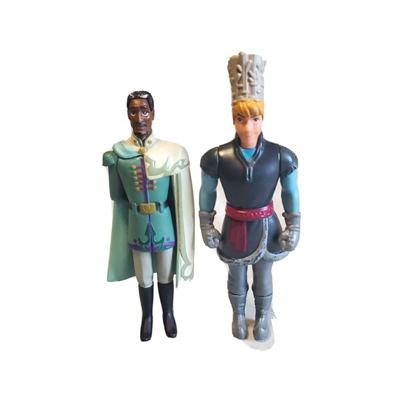 Frozen Disney Cake Topper Kristoff Lieutenant Mattias Movie Characters Figures - Picture 1 of 10